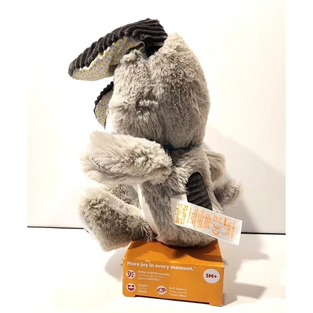 Bright‎ Starts Belly Laughs Puppy Plush  Toy Squeeze Belly for Words and Music